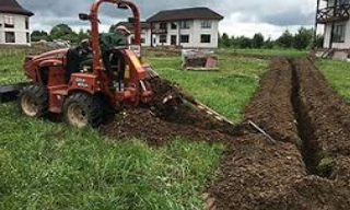 Копка траншей для водопровода в Тольятти: цена за метр от 936 руб.