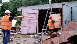Демонтаж гаражей в Тольятти, цена от 1768 руб. – услуги под ключ от 2Землекопа-Тля