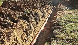 Копка траншей для водопровода в Тольятти: цена за метр от 936 руб.